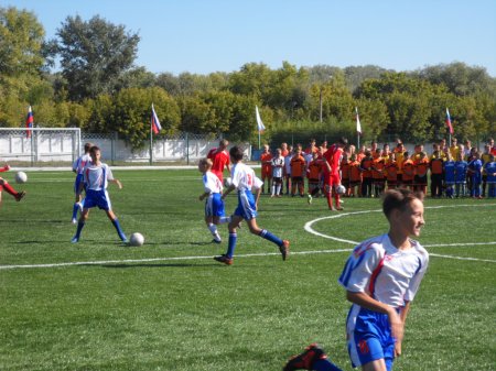 Фоторепортаж - открытие футбольного поля и другие мероприятия в Рубцовске