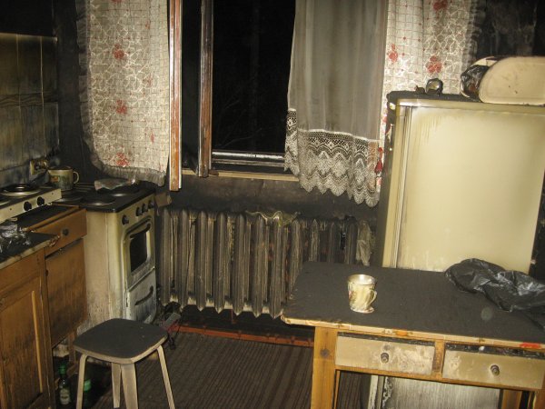 В Рубцовске на пожаре погиб человек