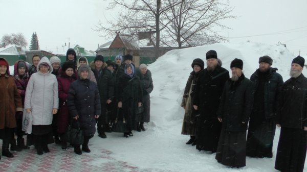 В Рубцовске впервые построили Рождественский вертеп