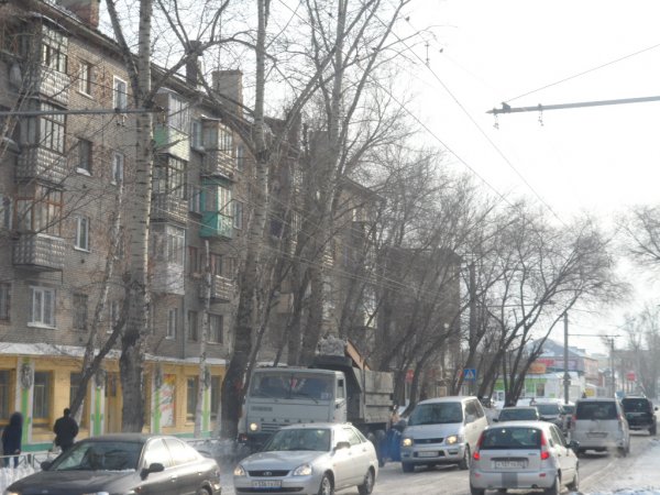 В Рубцовске наблюдается активная работа коммунальных служб