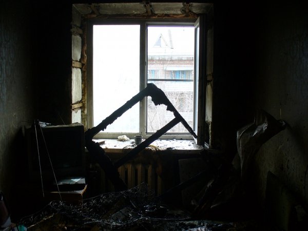 В Рубцовске на пожаре погибла женщина