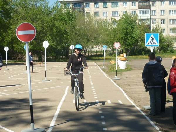 В Рубцовске состоялось соревнование юных велосипедистов