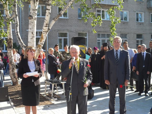 В Рубцовске состоялось торжественное открытие сквера «Непокоренные»