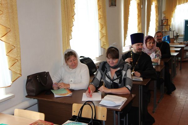 Представители воскресных школ Рубцовской епархии посетили первый епархиальный семинар