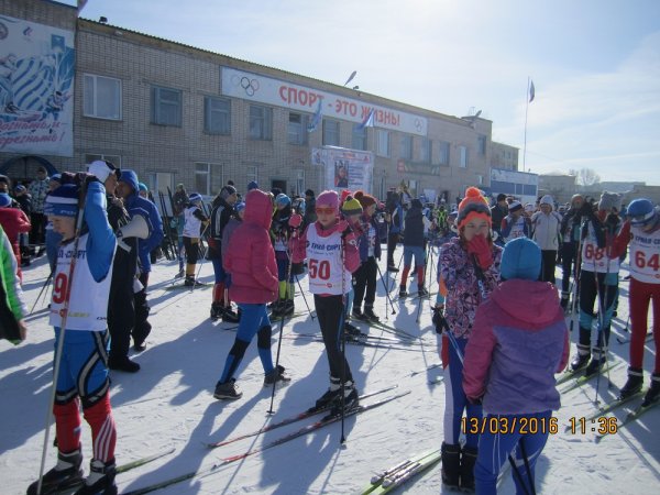 Рубцовские лыжники на втором месте в Фестивале лыжного спорта