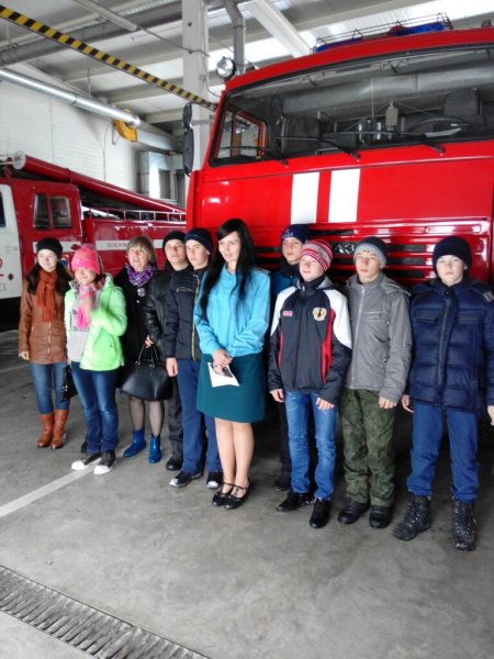 Пожарная часть Рубцовска продолжает принимать гостей