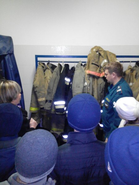 Пожарная часть Рубцовска продолжает принимать гостей