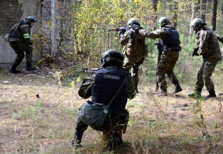 В УФСИН России по Алтайскому краю прошли совместные тактико-специальные учения