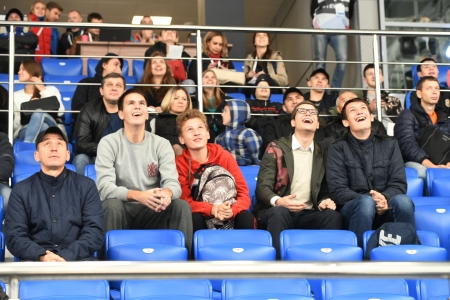 Студенческая хоккейная команда Барнаульского юридического института выиграла матч с командой из США