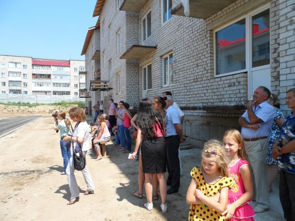 В Рубцовске состоялось торжественное открытие многоквартирного жилого дома