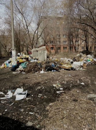 Фото еще двух заваленных мусором площадок пришли на почту редакции "вРубцовске.ру"
