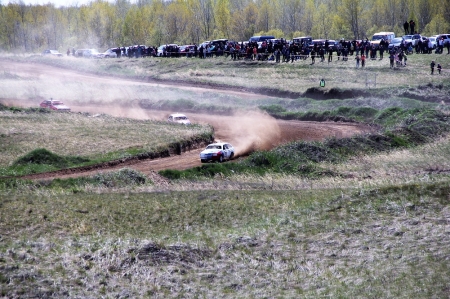 В Алтайском крае впервые состоялся Чемпионат Сибири по автокроссу