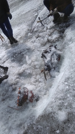 На Алтае нашли заледеневшее тело туриста, пропавшего четыре года назад