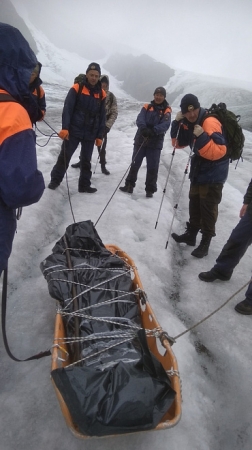 На Алтае нашли заледеневшее тело туриста, пропавшего четыре года назад