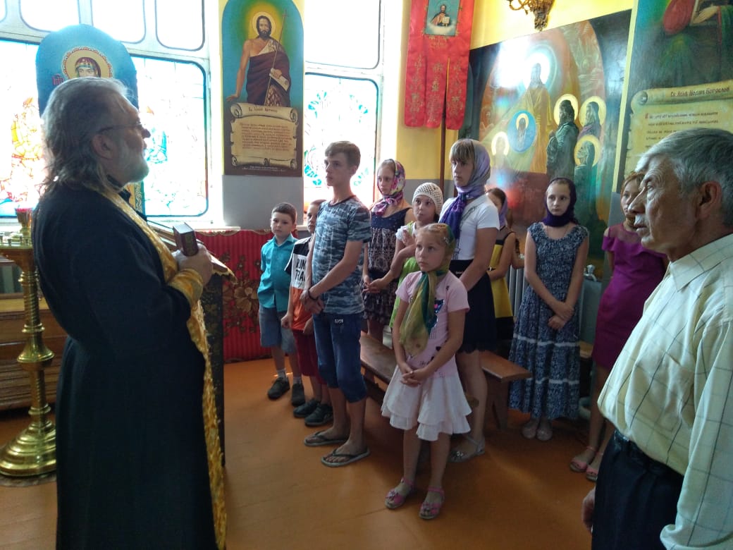 В воскресной школе Горняка впервые открыт летний лагерь