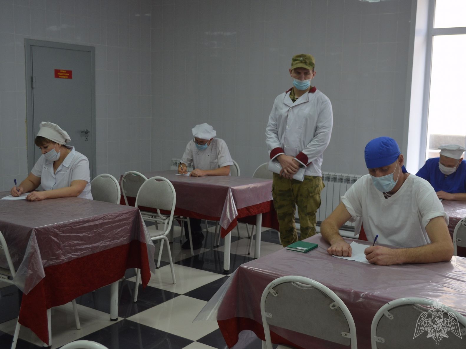 В рубцовском полку оперативного назначения Росгвардии проведена контрольно-показательная варка пищи